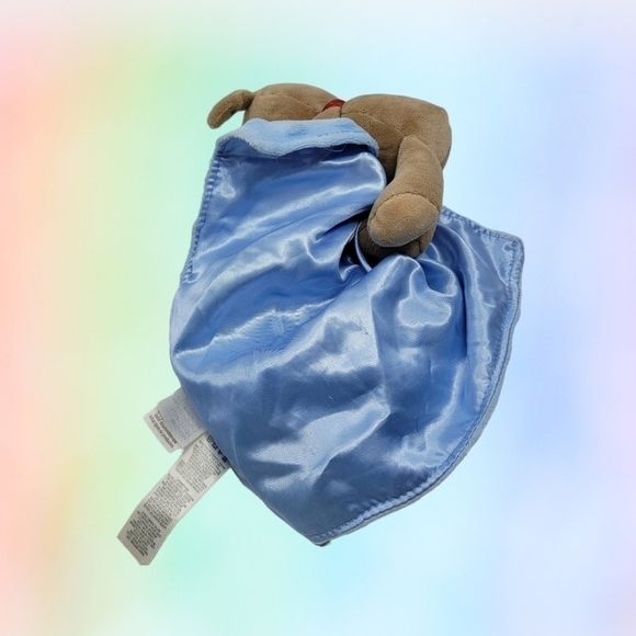 CARTER'S I Love Mommy Puppy Minky Dot Security Blanket Lovey Rattle 2016 T02 - Picture 7 of 9
